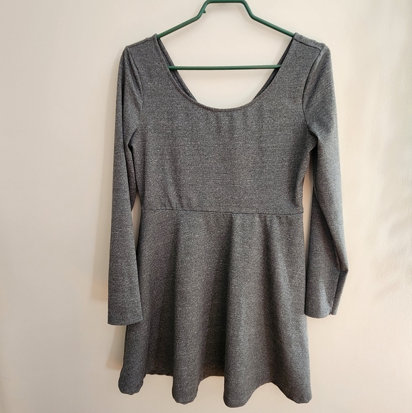 H&M grey skater dress - Picture 1 of 3
